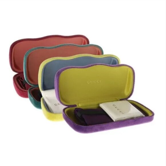 NEW GG1544S 004 53 GUCCI IVORY ROUND WRAP SUNGLASSES GUCCI - Picture 3 of 3